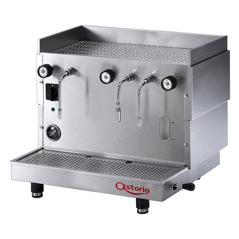 OPEN BOX - Astoria AL 2 Steamer with Water Tap - 2 Steam Wands