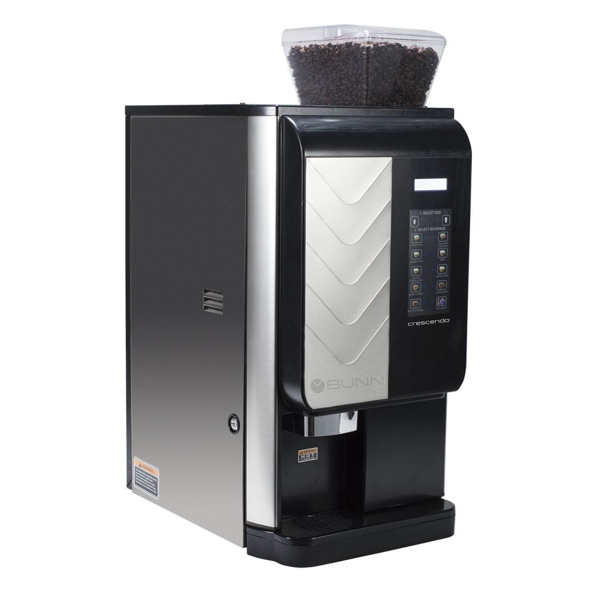 Bunn Black Powdered Beverage Dispenser w/ 1 Hopper