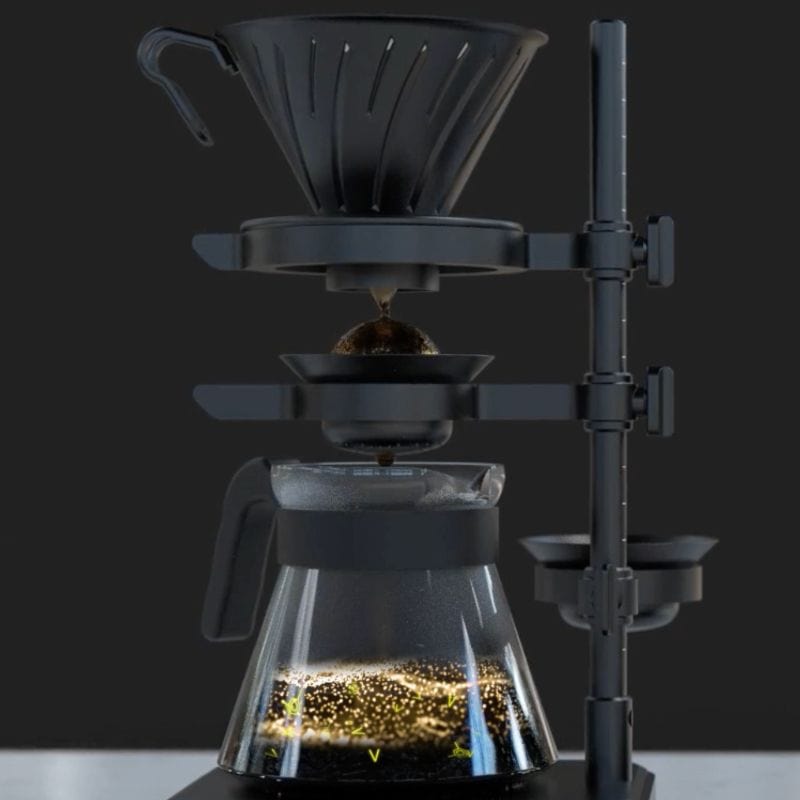 Nucleus Nucleus Paragon Pour Over Stand and Chilling Rocks Coffee Brewers
