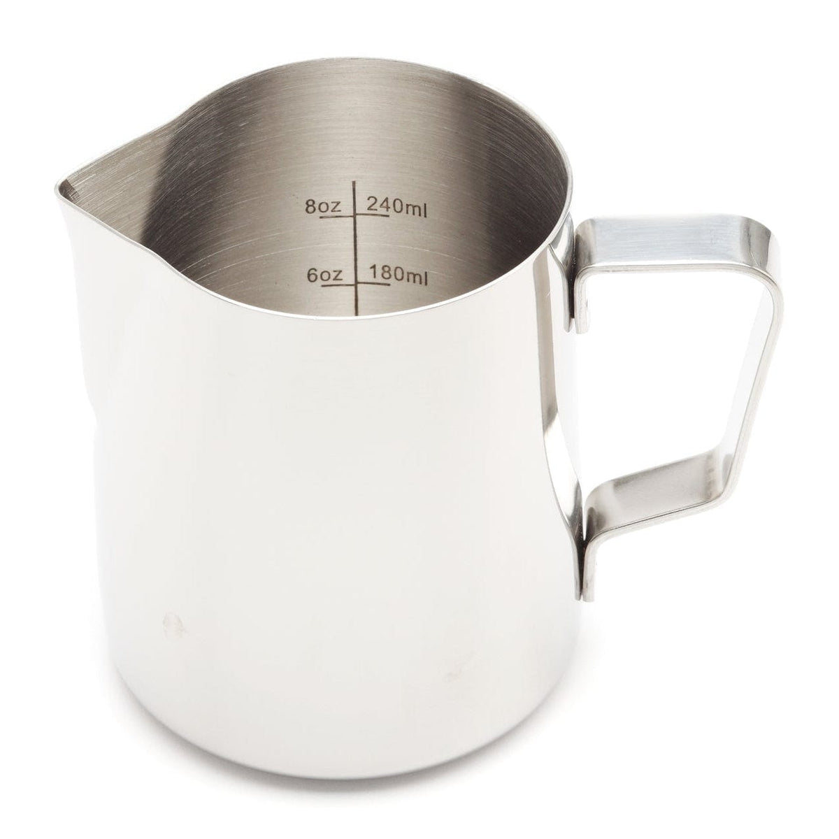 Stainless Steel Milk Frother Cup, Milk Steaming Pitcher, Small