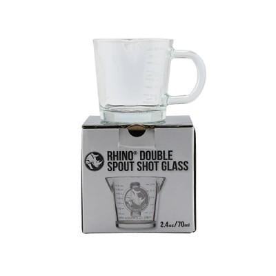 Rhino Double Spout Shot Glass
