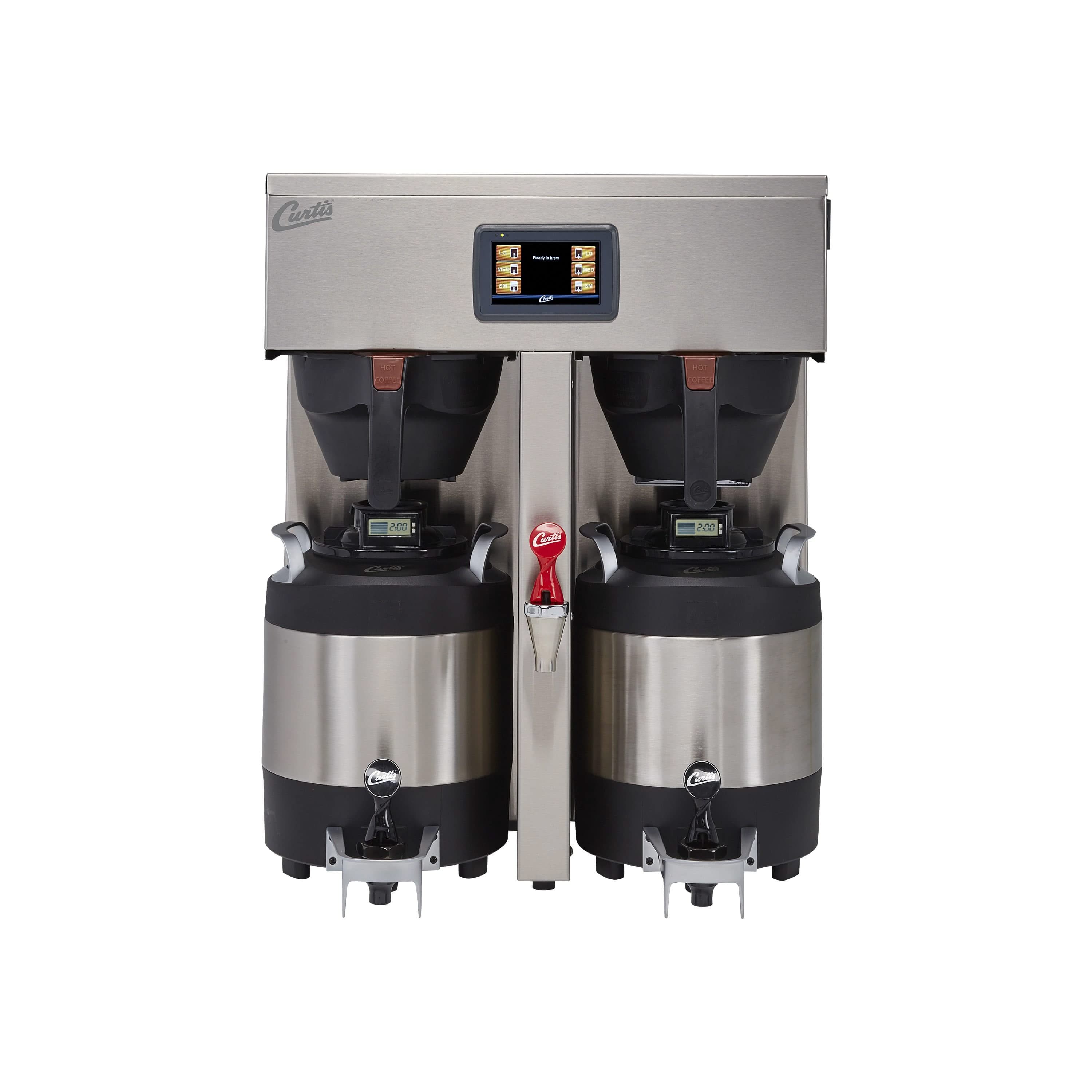Wilbur Curtis G4 ThermoPro 1.0 Gal. Twin Coffee Brewer Stainless Steel