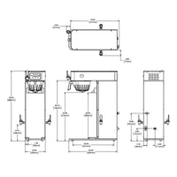Bunn ITCB Infusion Series HV Tea/Coffee Brewer - Dual Voltage