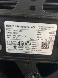 OPEN BOX Mahlkonig E80 W Grind-by-Weight with Sync Commercial Espresso Grinder - Black - S#823575