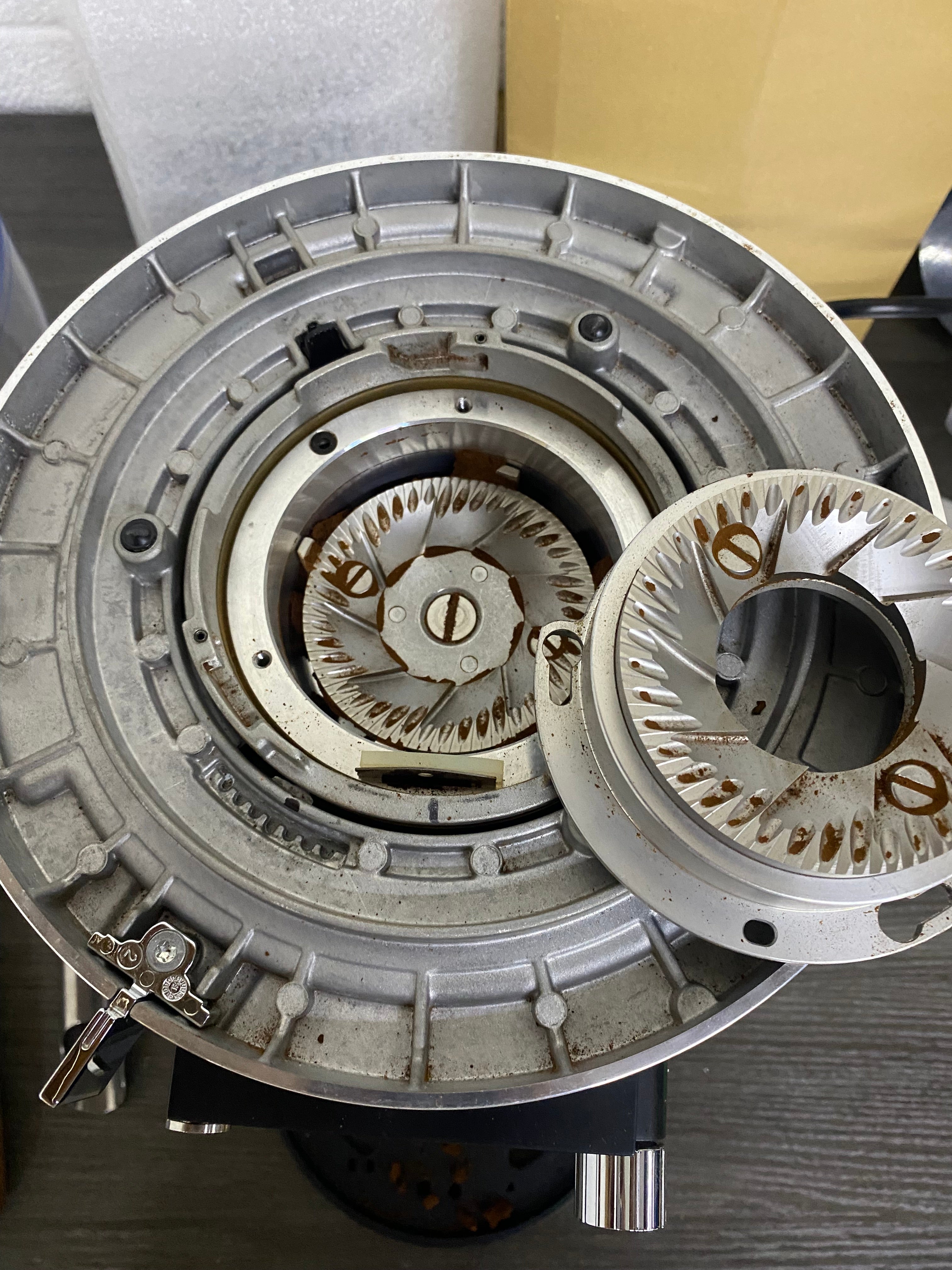 OPEN BOX Mahlkonig E80S Grind-by-Weight (No Sync) Commercial Espresso Grinder - Black - S#667422