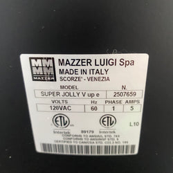 OPEN BOX Mazzer Super Jolly V Up Electronic Espresso Grinder - Black - S#2507659