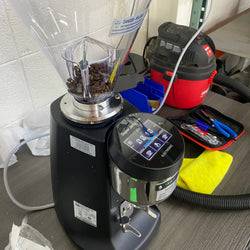 OPEN BOX Mazzer Super Jolly V Up Electronic Espresso Grinder - Black - S#2507659