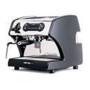 LUCCA A53 Direct Plumb Espresso Machine Black (Standard) With New Lever Steam Tap