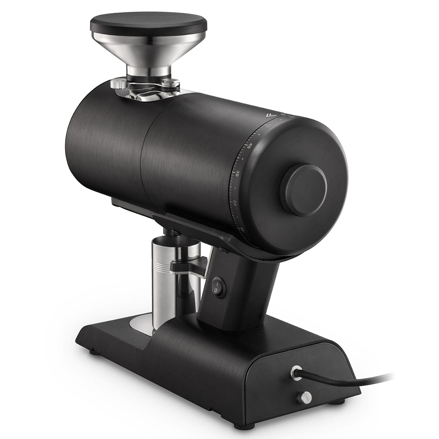 Voltage Coffee Supply™ Mazzer Philos Coffee Grinder Black Back View