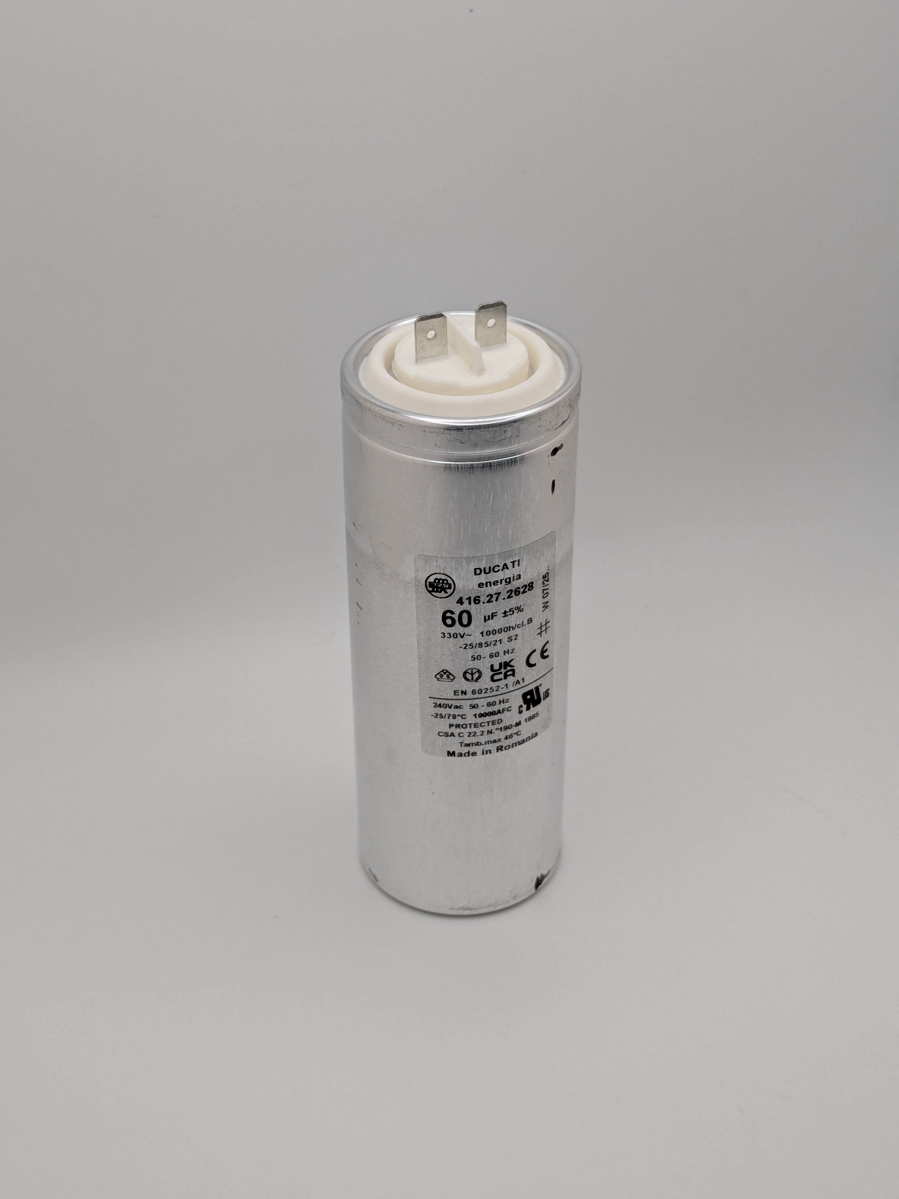 Capacitor - 60 MF U.L. (Part: M19058 / S000COE09/QQQ)