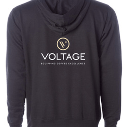 Voltage Black Midweight Hoodie