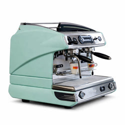 La Spaziale EKOMAT espresso machine, tall-cup, Water Green, left side view