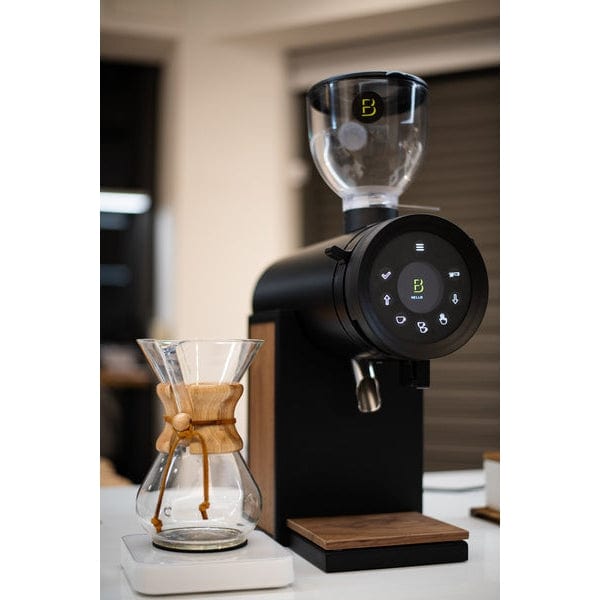 Bentwood Bentwood Vertical 63 Single Dose Coffee Grinder Coffee Grinders Black / Walnut (Laminate)