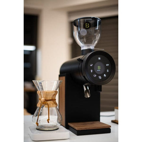 Bentwood Bentwood Vertical 63 Single Dose Coffee Grinder Coffee Grinders Black / Walnut (Laminate)
