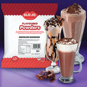 SloJo Chocolate Decadence Flavored Powder Mix - Case of 8