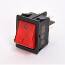 CP Red Bipolar Switch with Indicator Lamp Button 250v 16a Caps / Knobs / Switches