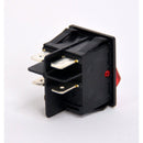CP Red Bipolar Switch with Indicator Lamp Button 250v 16a Caps / Knobs / Switches