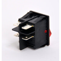CP Red Bipolar Switch with Indicator Lamp Button 250v 16a Caps / Knobs / Switches