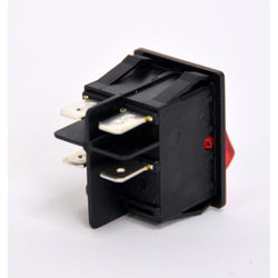CP Red Bipolar Switch with Indicator Lamp Button 250v 16a Caps / Knobs / Switches