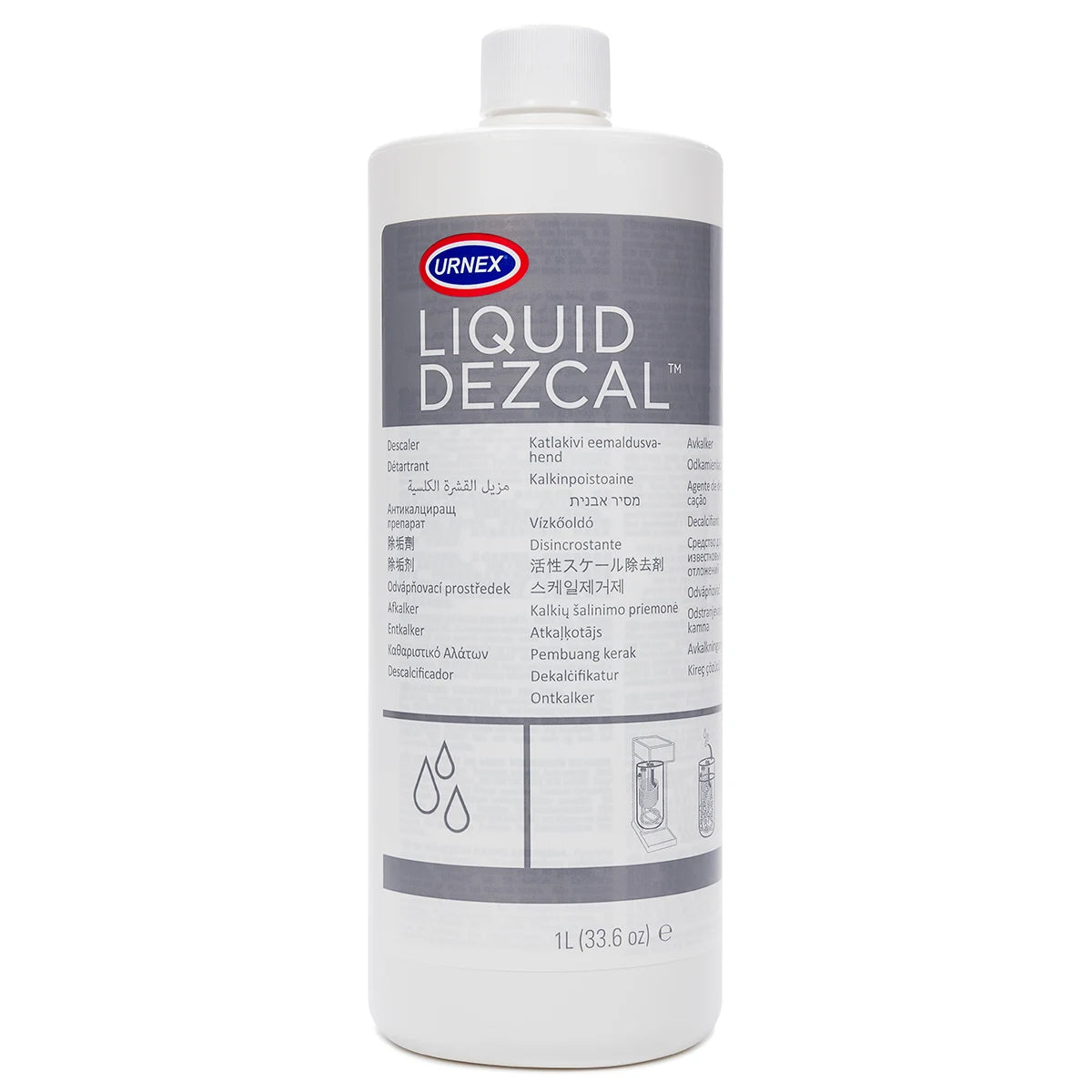 Urnex Dezcal Descaling Coffee Machine Cleaner (Case)