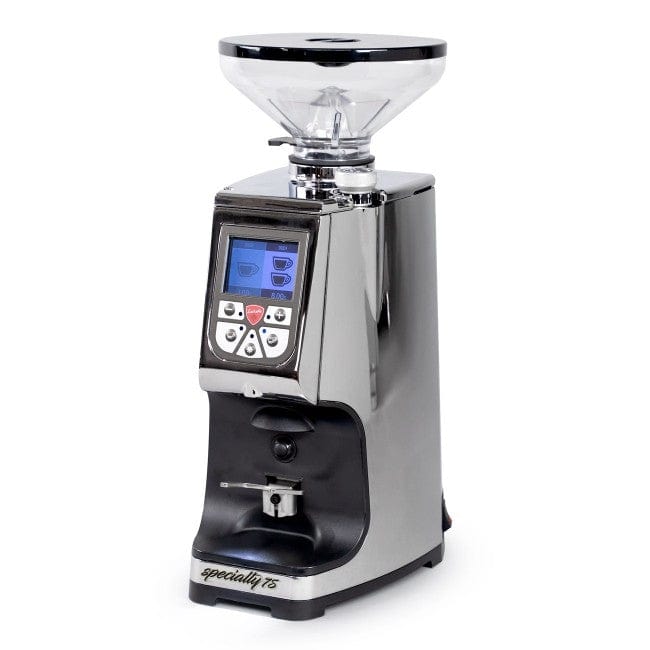 Eureka Eureka Atom 75 Espresso Grinder - Short Hopper Espresso Grinders Chrome