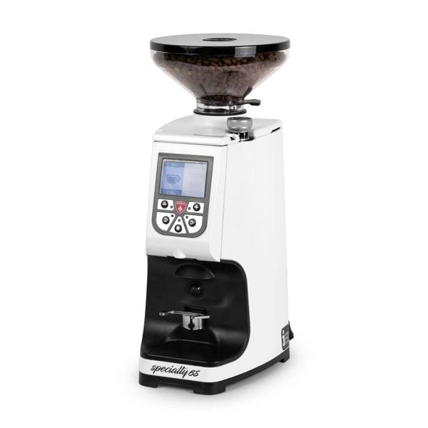 Eureka Eureka Atom 65 Espresso Grinder - Short Hopper Espresso Grinders White