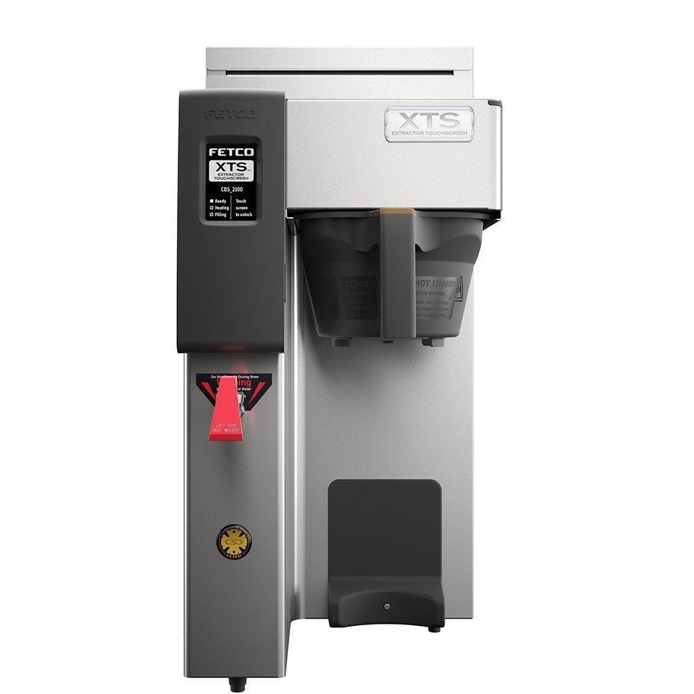 Image of Fetco CBS-2131XTS Touchscreen 1.0 Gal. Coffee Brewer - Voltage Coffee Supply™
