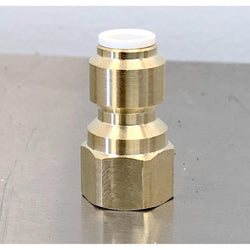 HHD John Guest Female Flare Brass Adapter 1/4" Tube x 1/4" MI4508F4S Fittings & Adapters