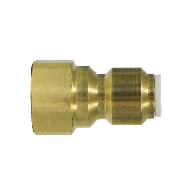 HHD John Guest Female Flare Brass Adapter 3/8" Tube x 3/8 or 1/4" Fe Flare Fittings & Adapters