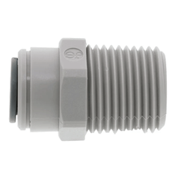 Image of John Guest Male Connector BSPT 3/8 x 3/8 BSPT - Voltage Coffee Supply™