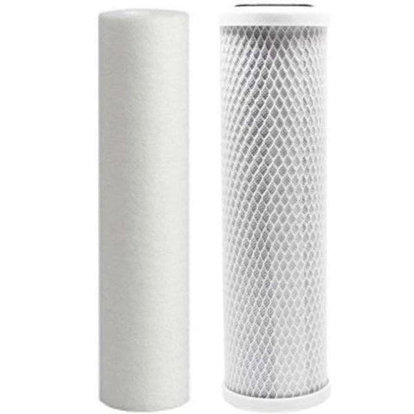 HHD PREMIUM Double Water Filter Kit Replacement Cartridges Water Filtration Systems Carbon & Sediment