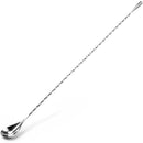 Krome Tall Long Twist Beverage Bar Spoon Barista Tools