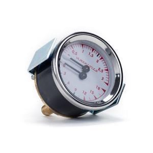 La Marzocco La Marzocco Double Scale Boiler Pressure Gauge with Tube L280 Gauges