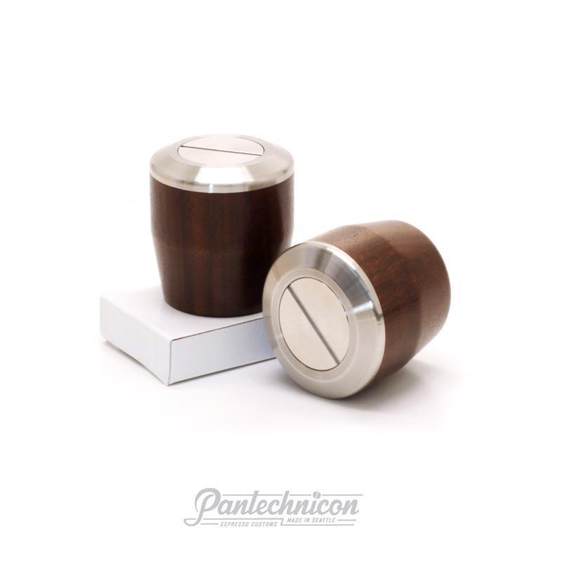 Image of La Marzocco Linea Mini Customization Kit by Pantechnicon - Walnut / Maple - Voltage Coffee Supply™