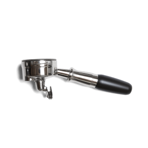 La Marzocco La Marzocco Double Spouted Portafilter Fixed Spout Wood Maple Walnut Stainless Portafilters Black & Stainless