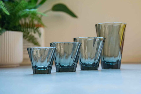 Loveramics Loveramics Urban Glass Twisted Collection - 6 Pack Cups & Mugs