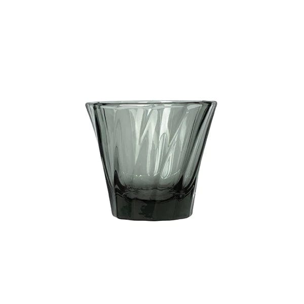 Loveramics Loveramics Urban Glass Twisted Collection - 6 Pack Cups & Mugs  Espresso Glass 70ml (2.37oz) / Black