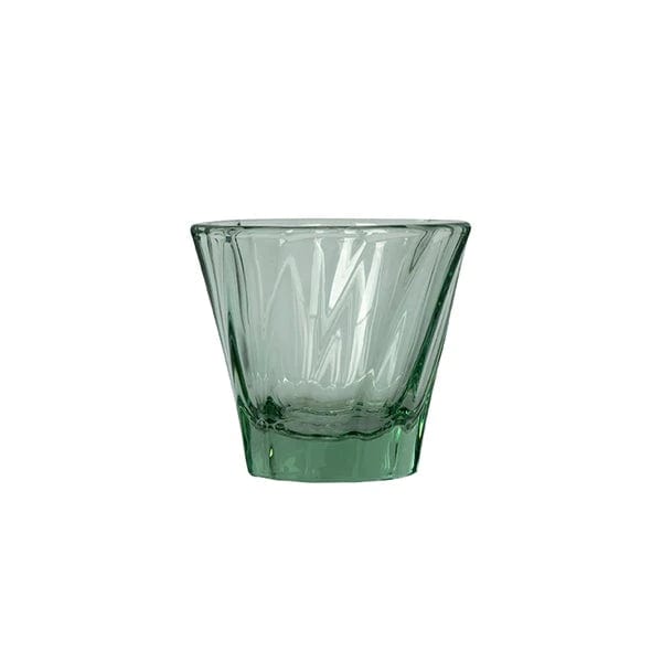 Loveramics Loveramics Urban Glass Twisted Collection - 6 Pack Cups & Mugs  Espresso Glass 70ml (2.37oz) / Green