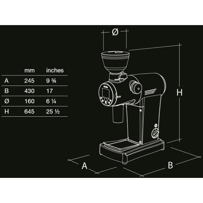 Mazzer Mazzer ZM Filter Digital Espresso Grinder Espresso Grinders