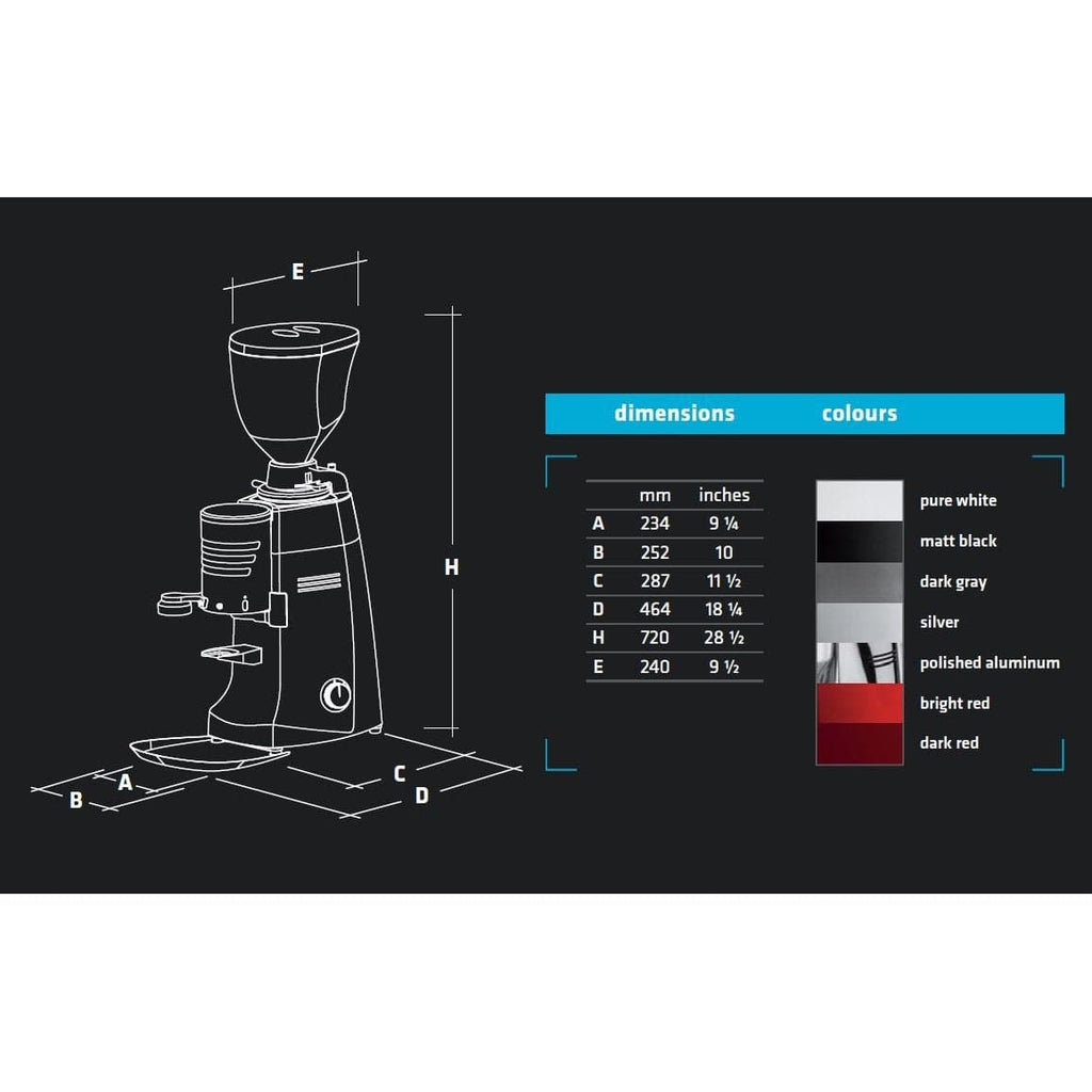 Image of Mazzer Robur S Automatic Commercial Espresso Grinder - Voltage Coffee Supply™