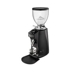 Mazzer Mini espresso grinder, black, grind by time, 110V, 600g hopper