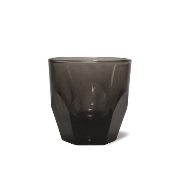 notNeutral notNeutral Vero 6oz. Double Cappuccino Glass Cup - One Dozen Cups & Mugs Smoke