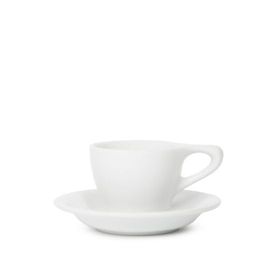 notNeutral notNeutral Lino Espresso Cup & Saucer - One Dozen Cups & Mugs White