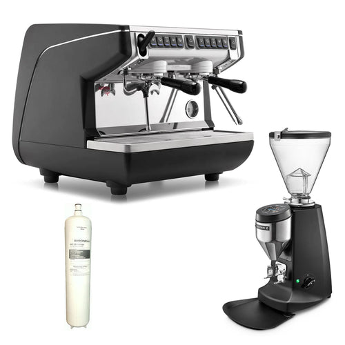 Beginner Espresso Machine and Grinder Bundle