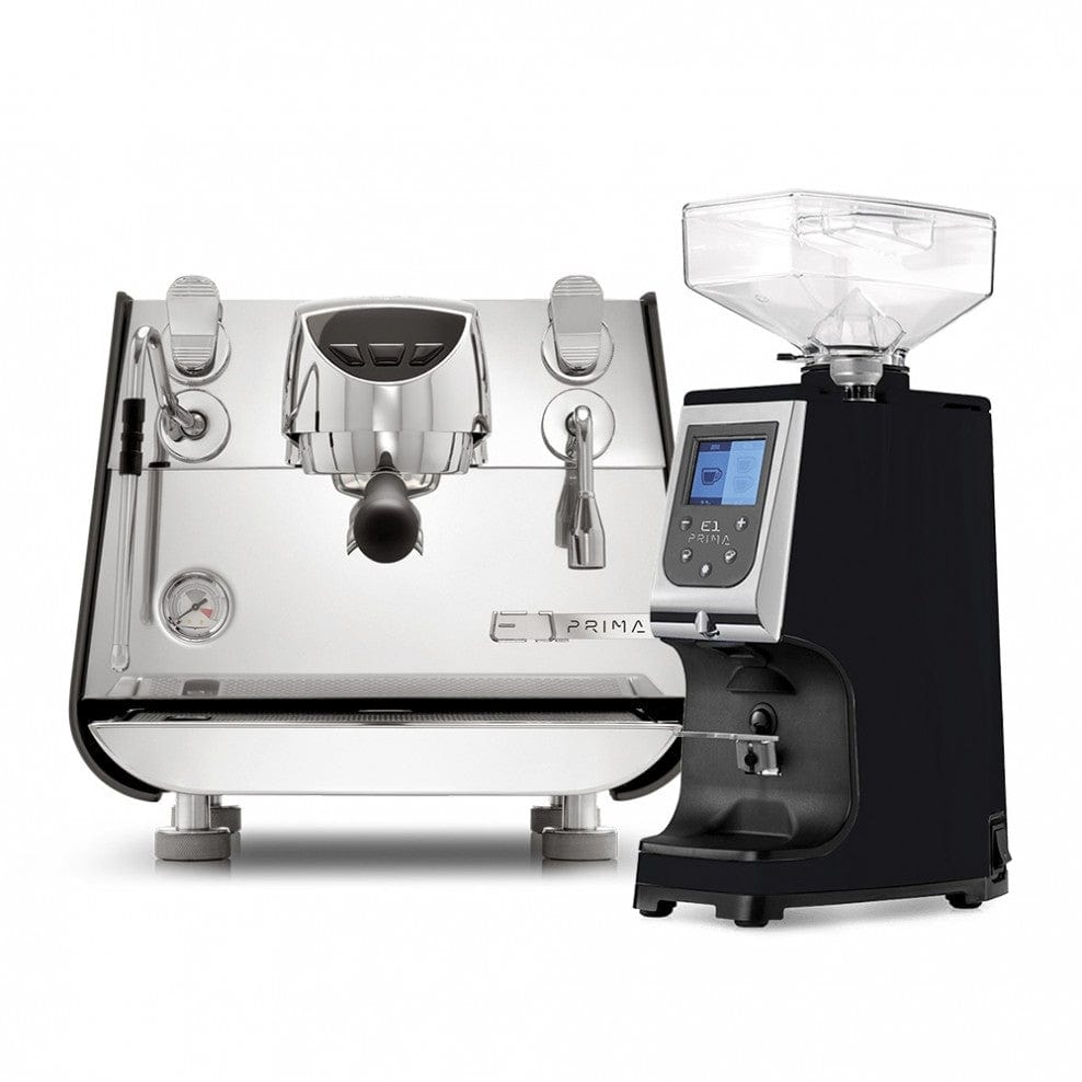 VA E1 Prima Espresso Machine & Eureka Atom Grinder Package