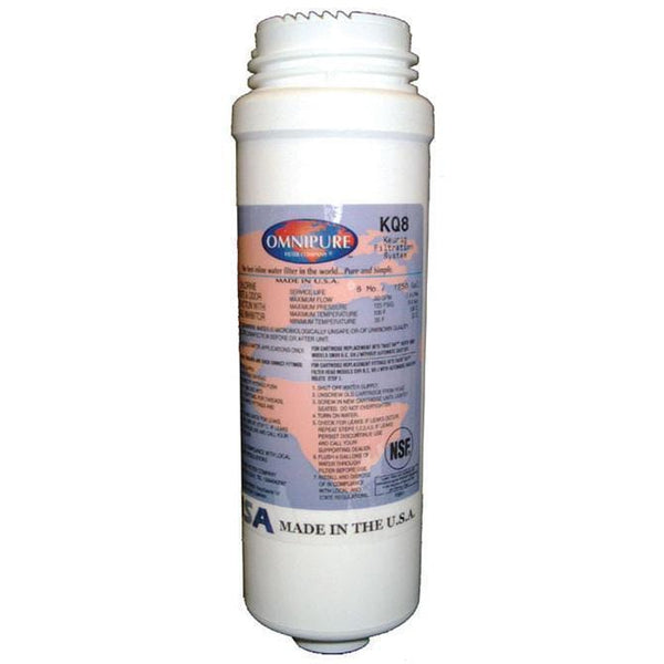 Omnipure Omnipure 8" Keurig Q Filter Cartridge + Scale Inhibitor KQ8 Water Filtration Systems