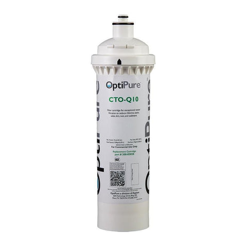 Optipure OptiPure CTO-Q10 300-05828 10" Qwik-Twist Carbon Filter Cartridge Water Filtration Systems