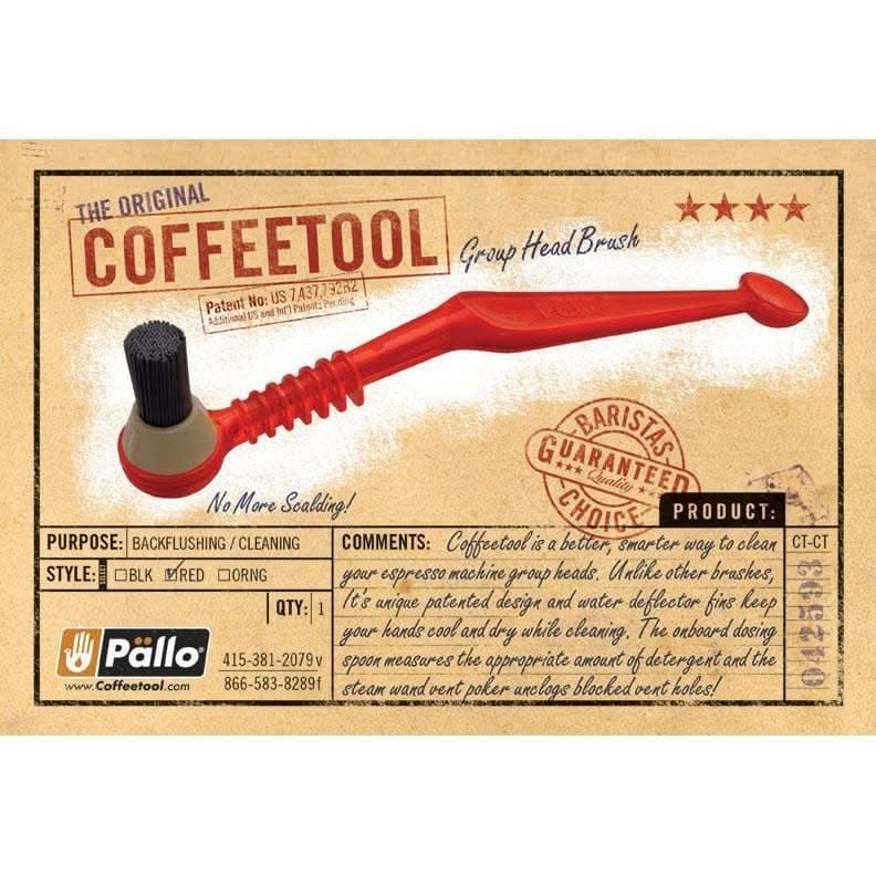 Image of Pallo Black Coffeetool Group Head Cleaning Brush - Voltage Coffee Supply™