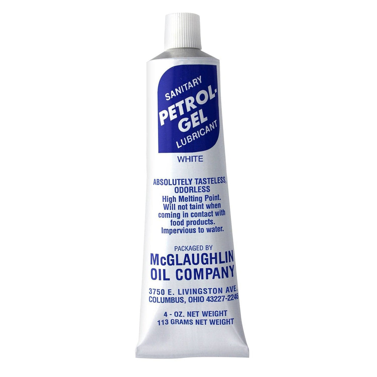 Petrol-Gel Petrol-Gel Food Grade Sanitary Lubricant Food Safe Grease 4oz. Preventative Maintenance