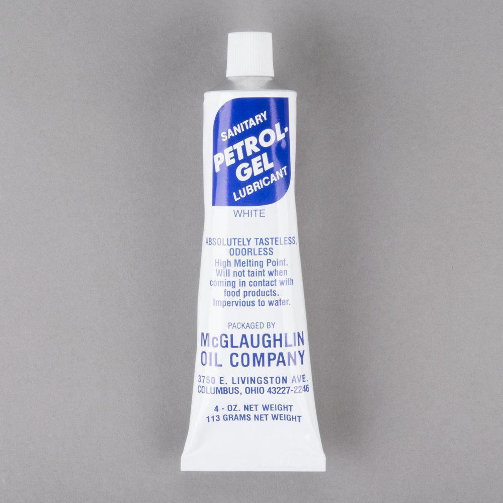 Petrol-Gel Petrol-Gel Food Grade Sanitary Lubricant Food Safe Grease 4oz. Preventative Maintenance
